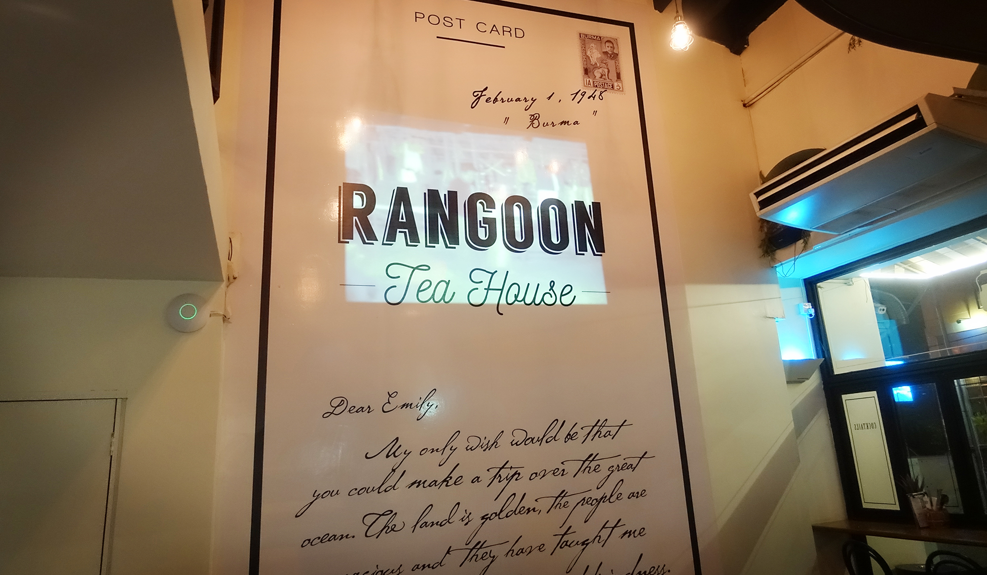 Rangoon tea house
