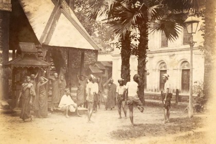 Chinlone, the traditional sport of Myanmar