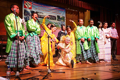 A-Nyeint -Traditional Myanmar entertainment form-