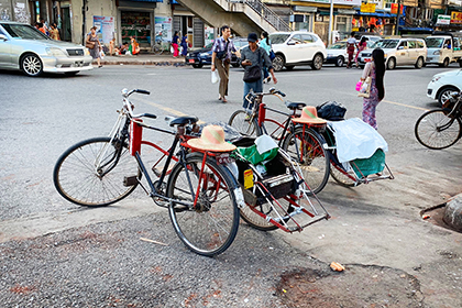 Myanmar Trishaw