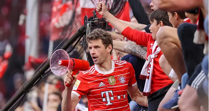 Perpisahan Manias Thomas Muller Dengan Bayern Munchen